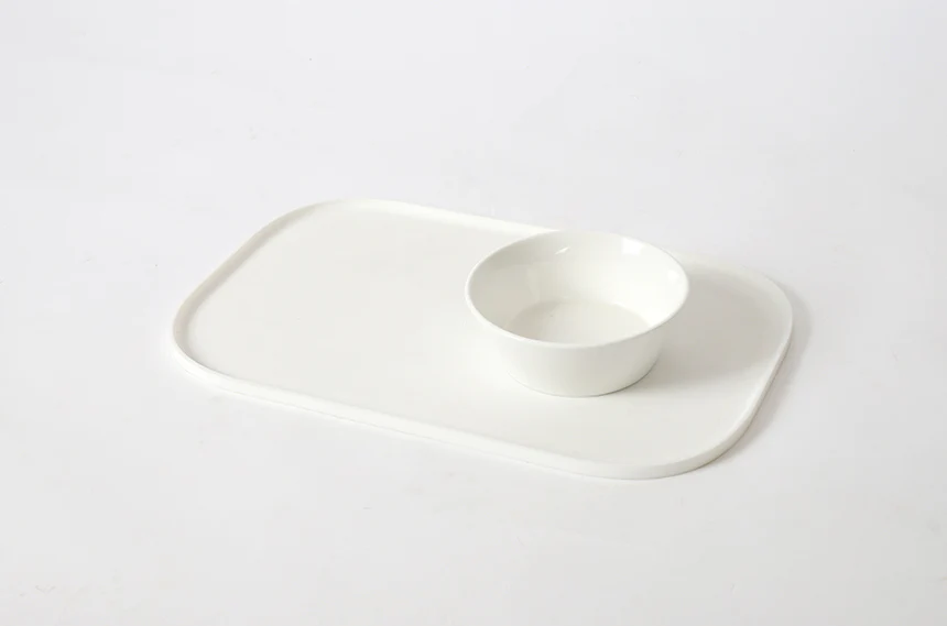 OREO PET BOWL . WHITE