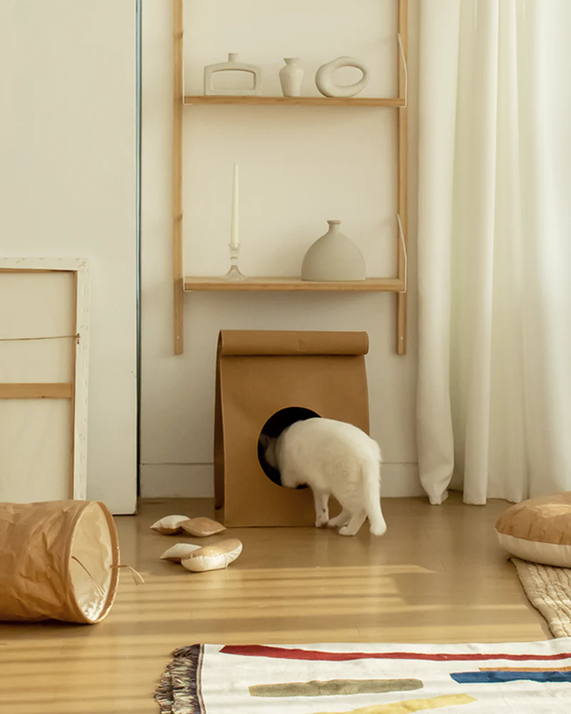 HIDE & SEEK BAG . CAMEL