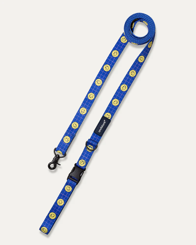 Smile Edition . Blue . Leash