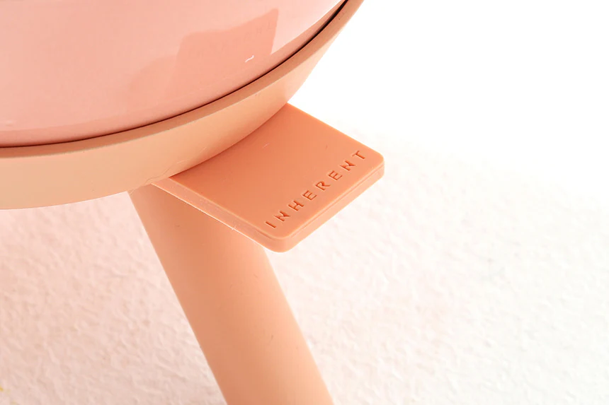 Oreo Elevated Pet Feeder Table . Pink . Tall