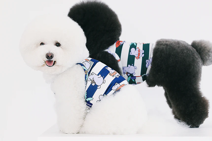 ALOHA HIPPO CROP TEE . EMERALD GREEN