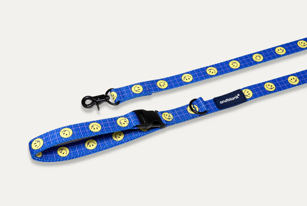 Smile Edition . Blue . Leash