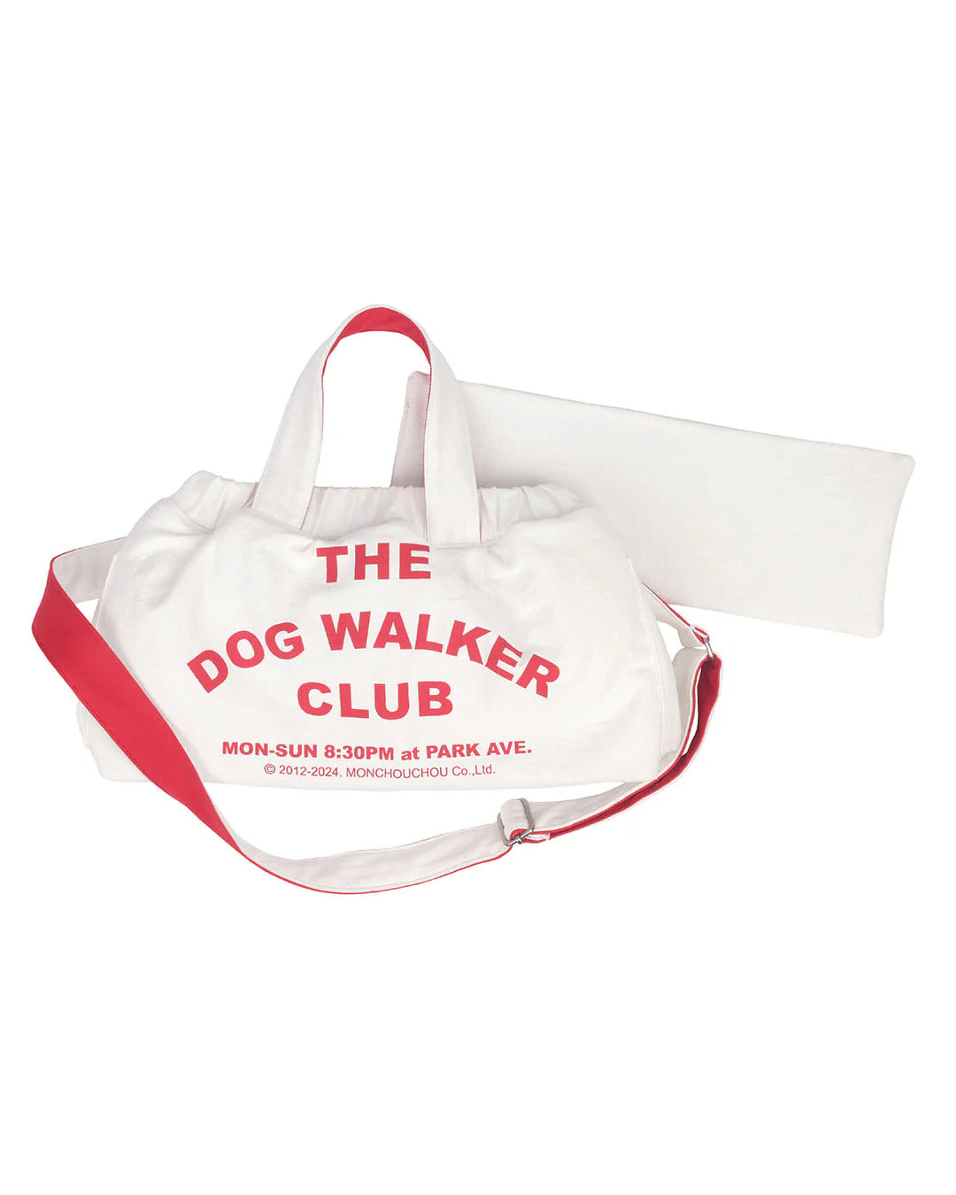 SAMPLE Dog Walker Club Dog Carrier . White