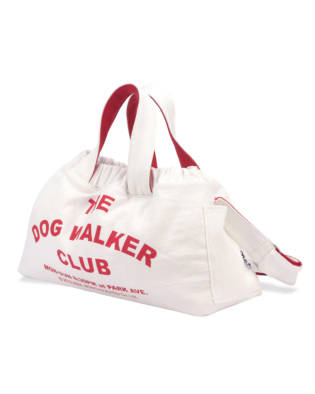 SAMPLE Dog Walker Club Dog Carrier . White