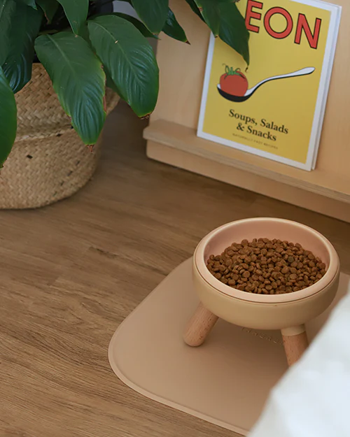 Oreo Double Pet Mat . WOOD BEIGE