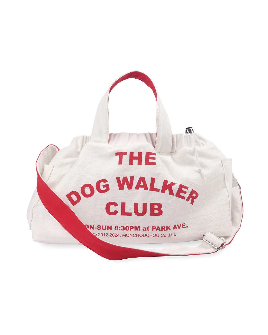 SAMPLE Dog Walker Club Dog Carrier . White