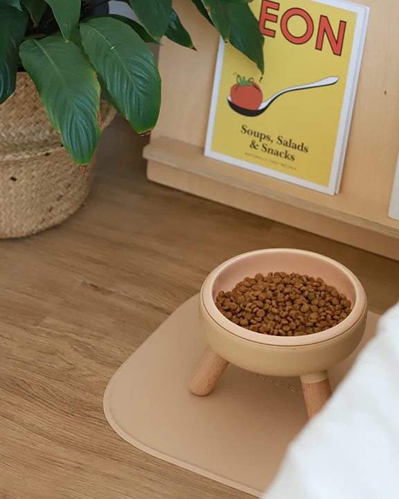 Oreo Single Pet Mat . WOOD BEIGE