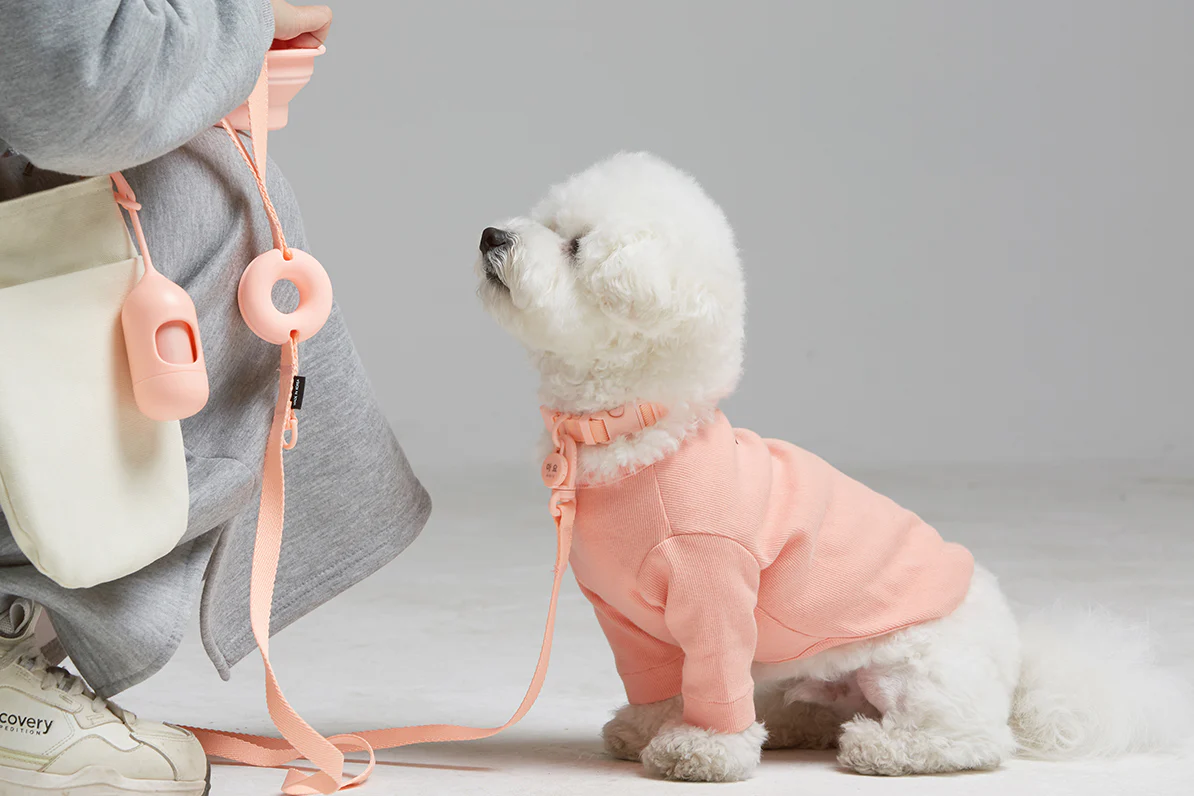 Macaron Poop Bag Case . Pink