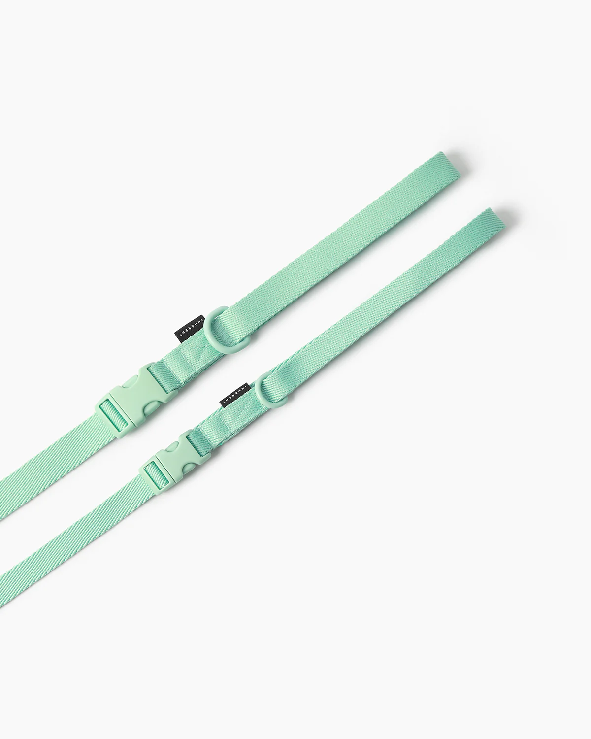 Macaron Hands Free Leash . Aqua