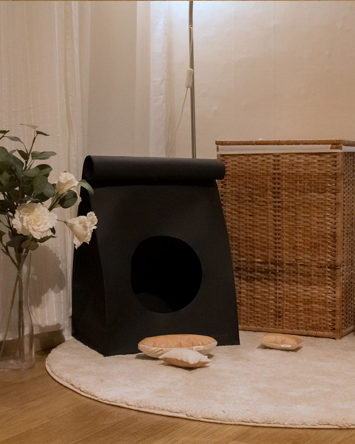 HIDE & SEEK BAG . MATT BLACK