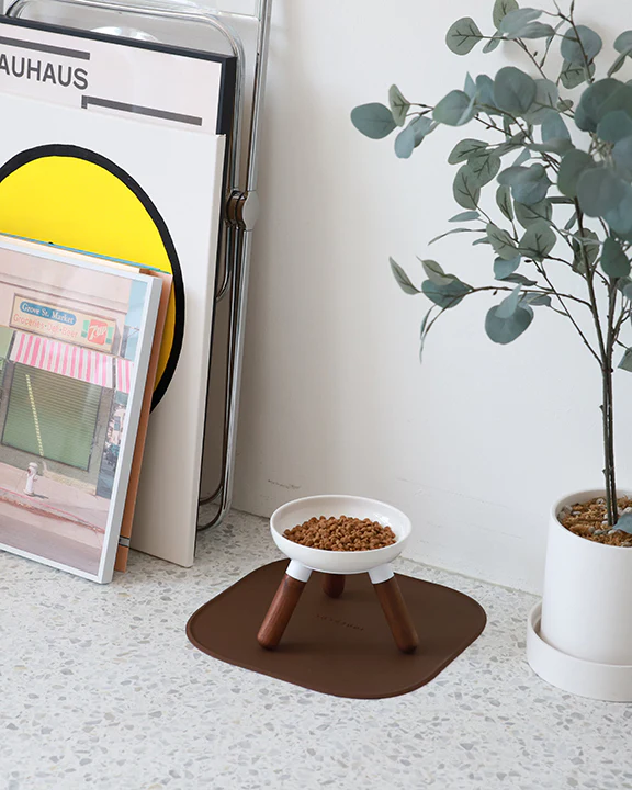 Oreo Single Pet Mat . WALNUT BROWN