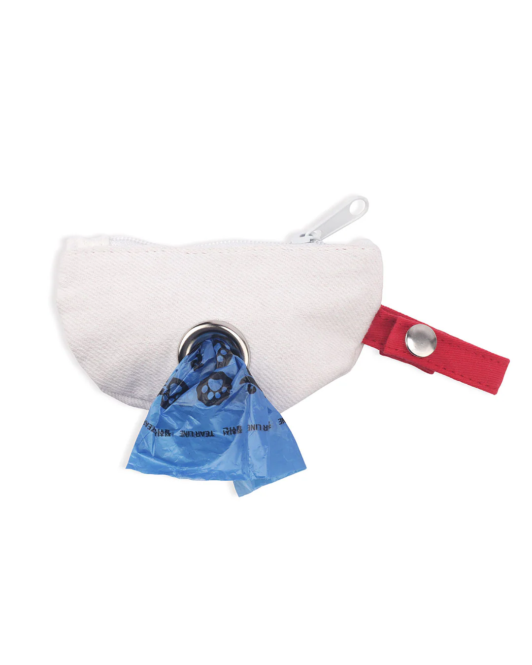 Dog Walker Club Poop Bag . White