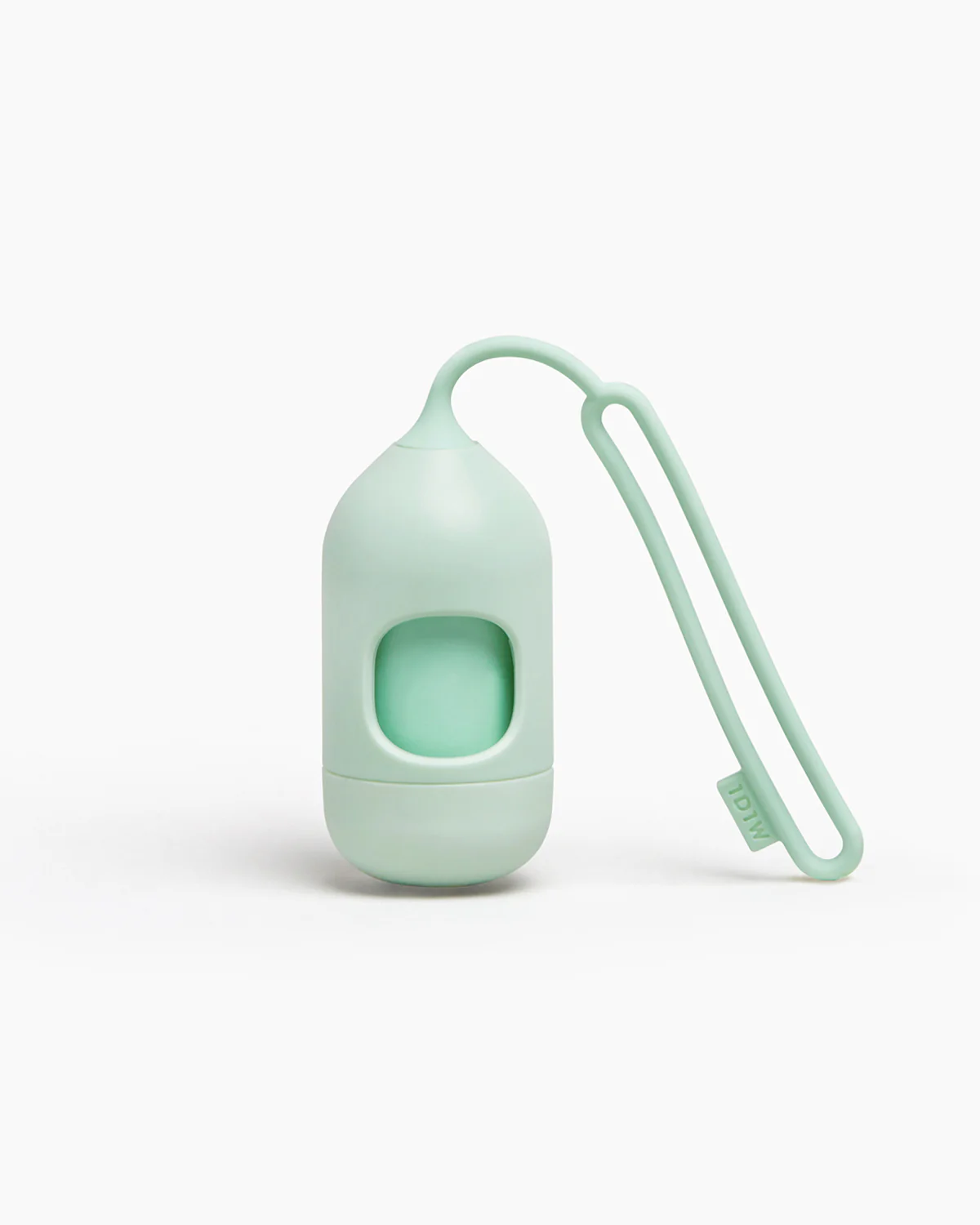 Macaron Poop Bag Case . Aqua