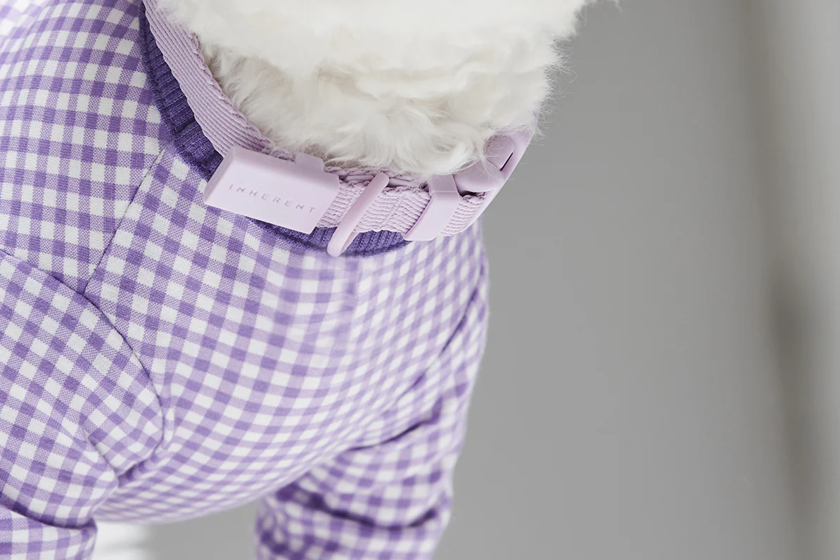 Macaron Collar . Lavender