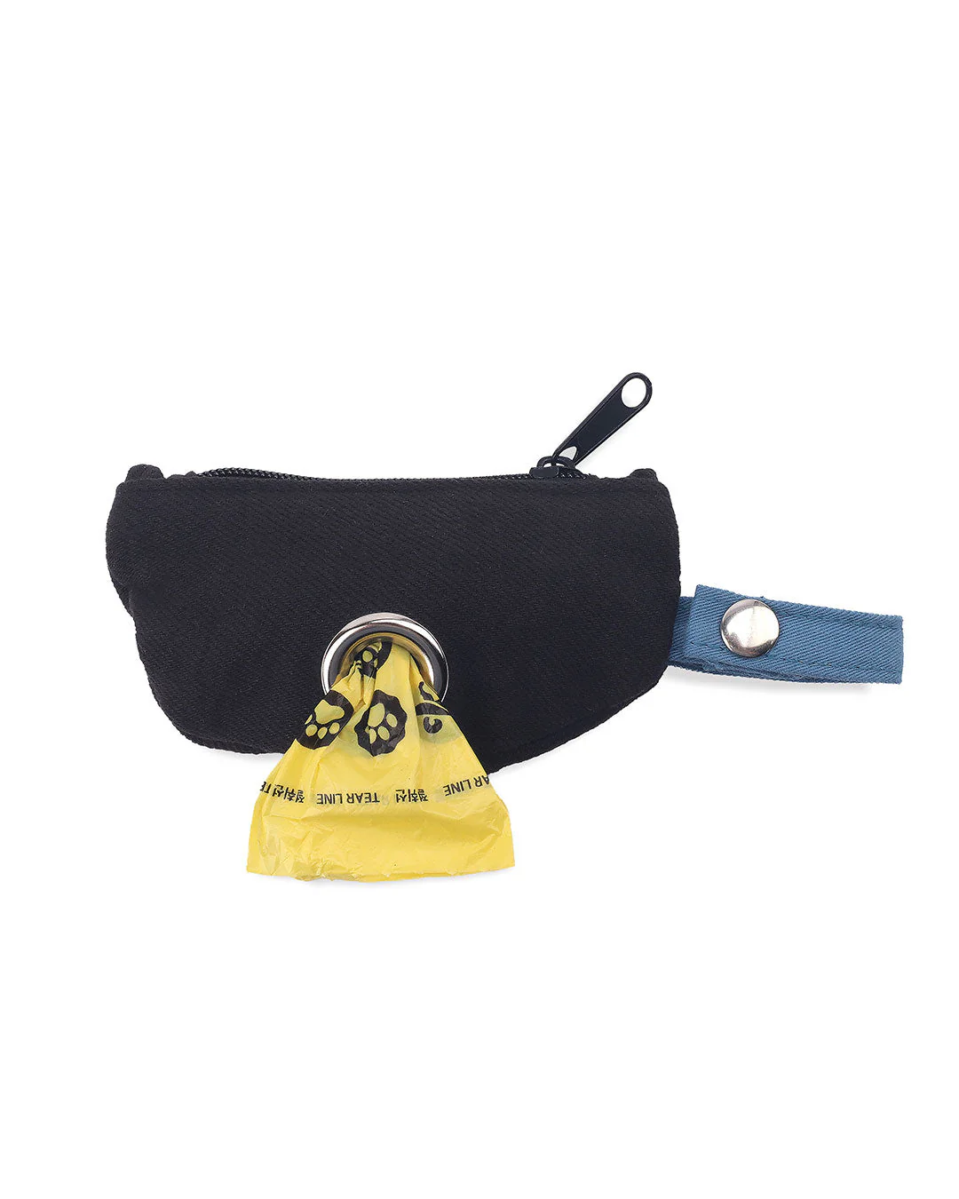 Dog Walker Club Poop Bag . Black