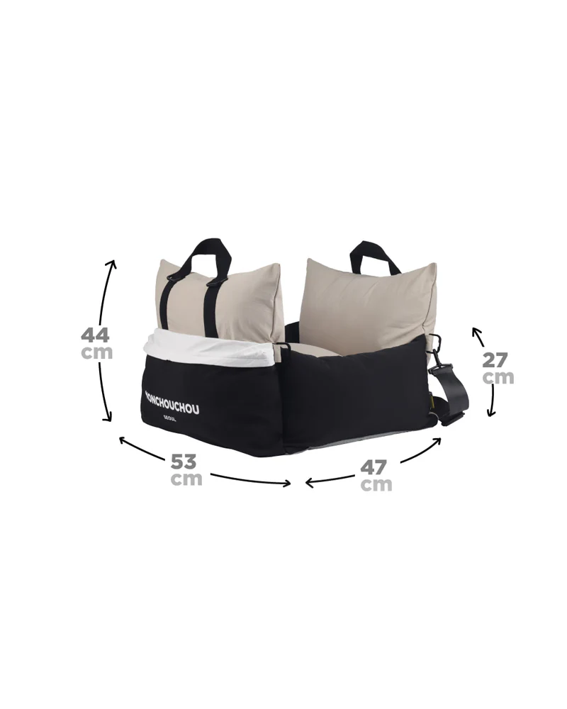 VOYAGE CAR COMFORT SEAT . MILKY BLACK