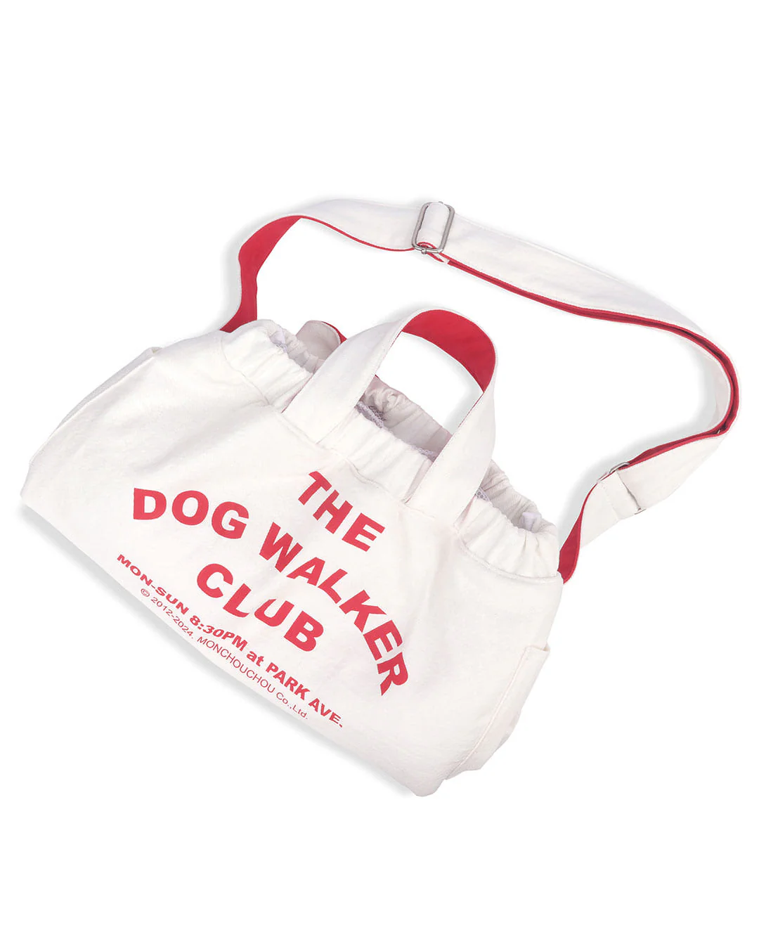SAMPLE Dog Walker Club Dog Carrier . White
