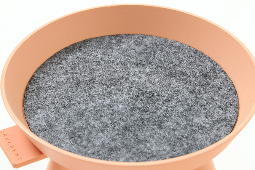 Oreo Elevated Pet Feeder Table . Pink . Tall