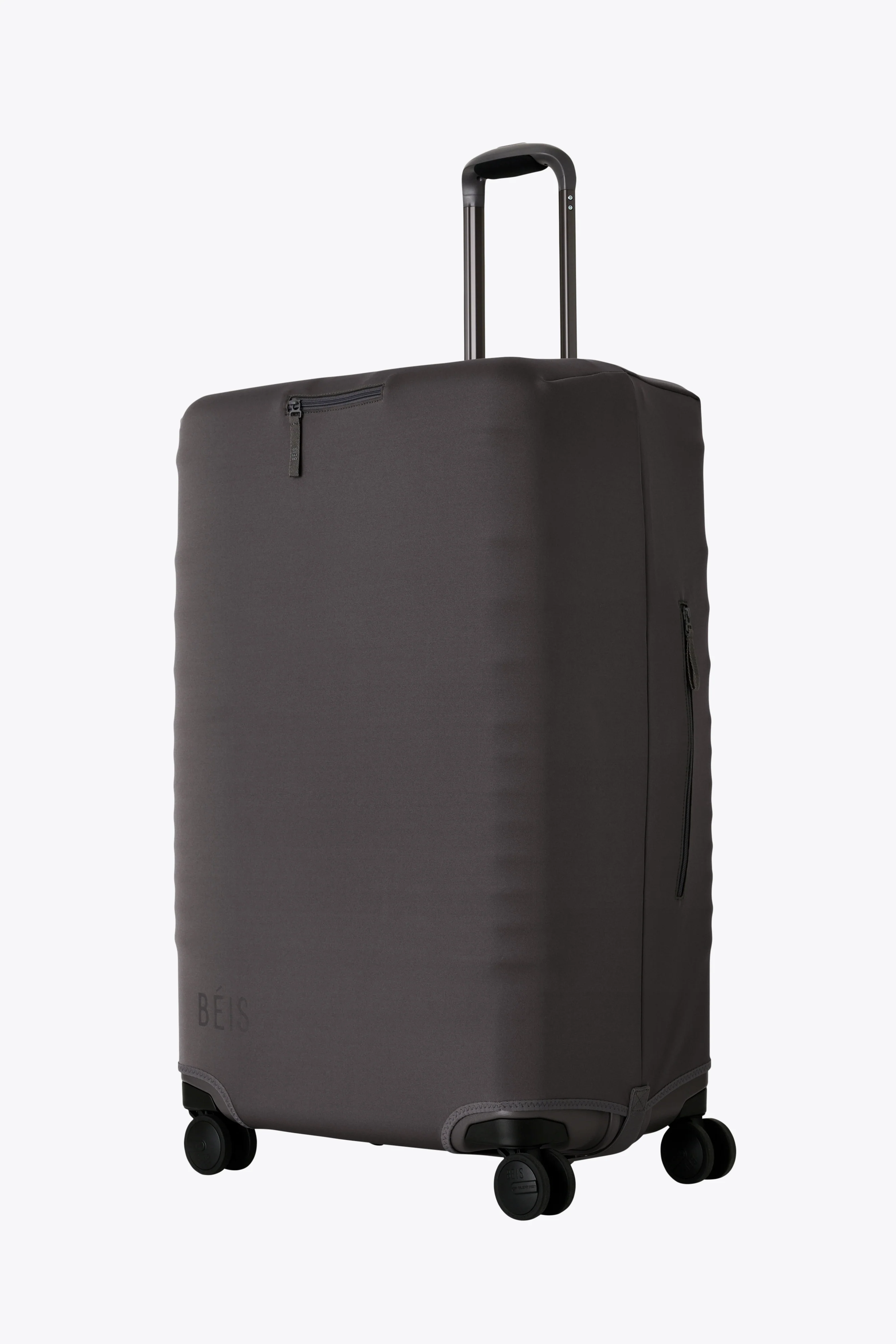 The Large Check-In Luggage Cover in Charcoal