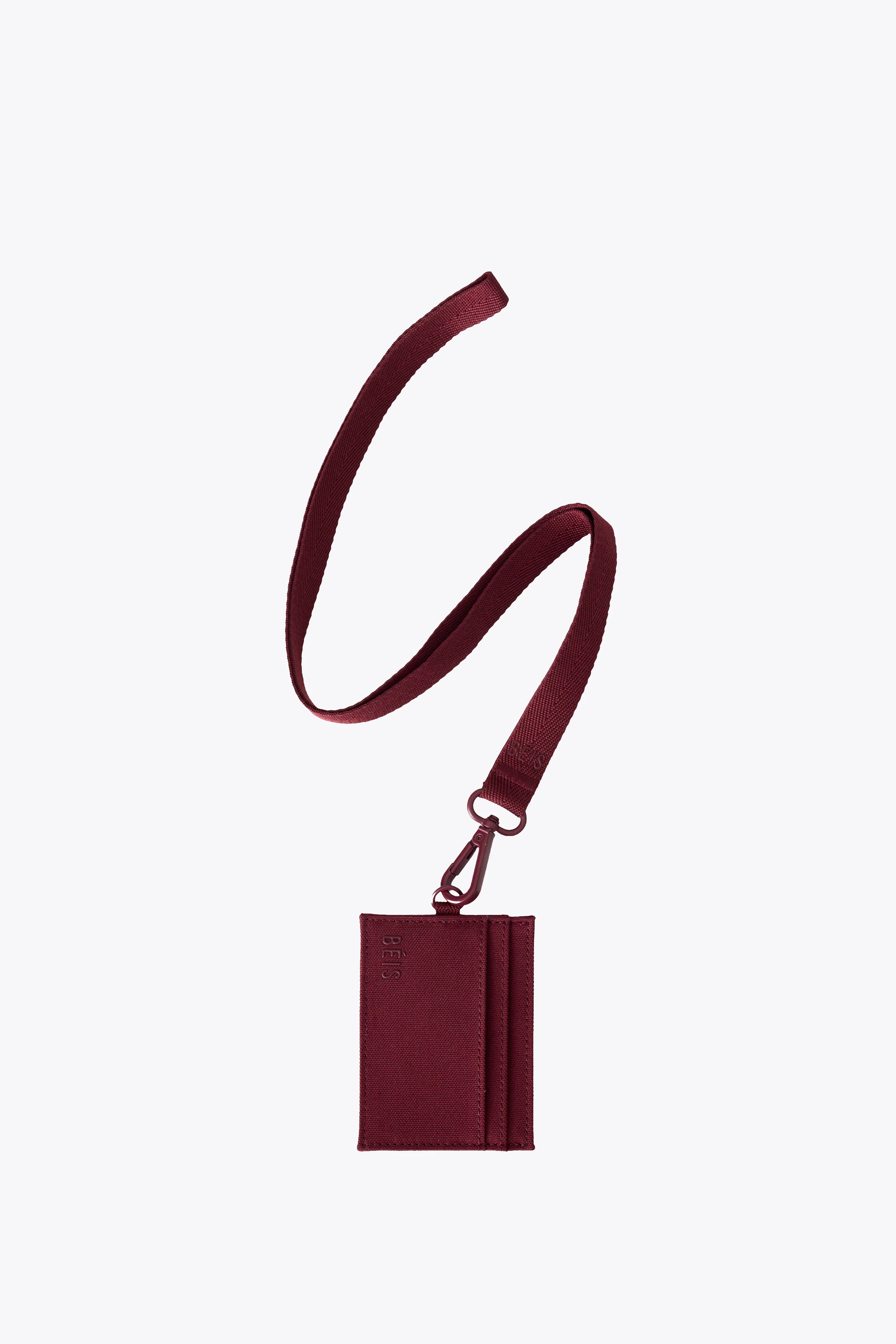 The ID Card Holder in Burgundy
