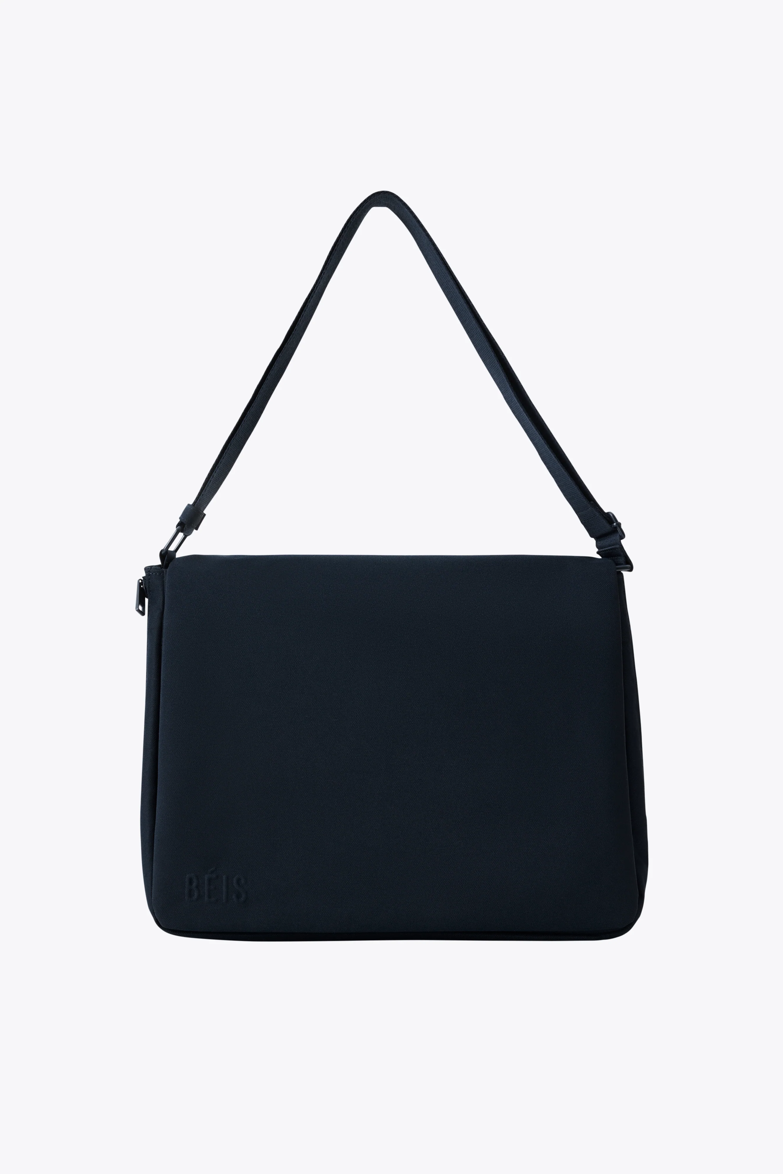 The Expandable Messenger Tote in Navy
