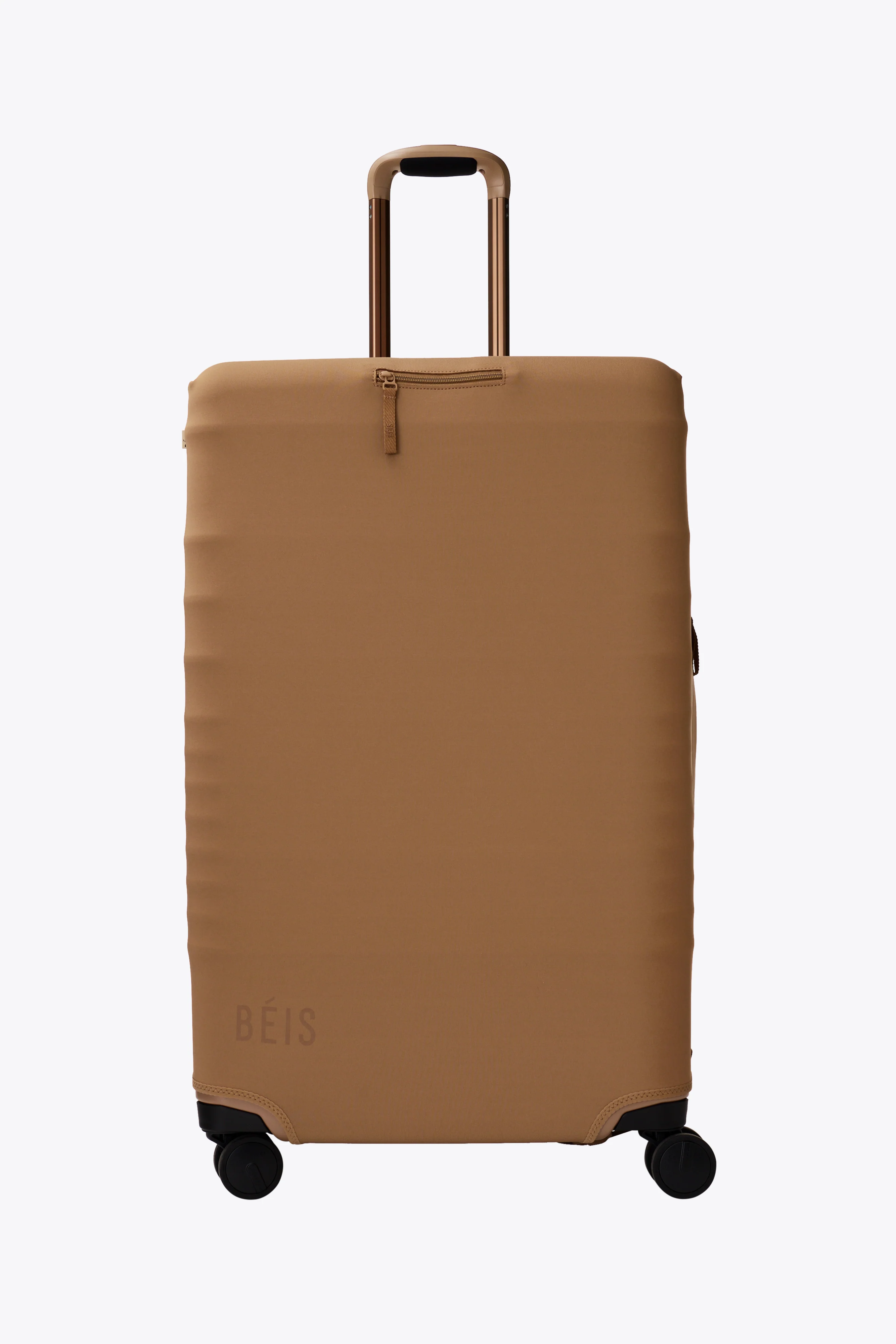 The Large Check-In Luggage Cover in Camel