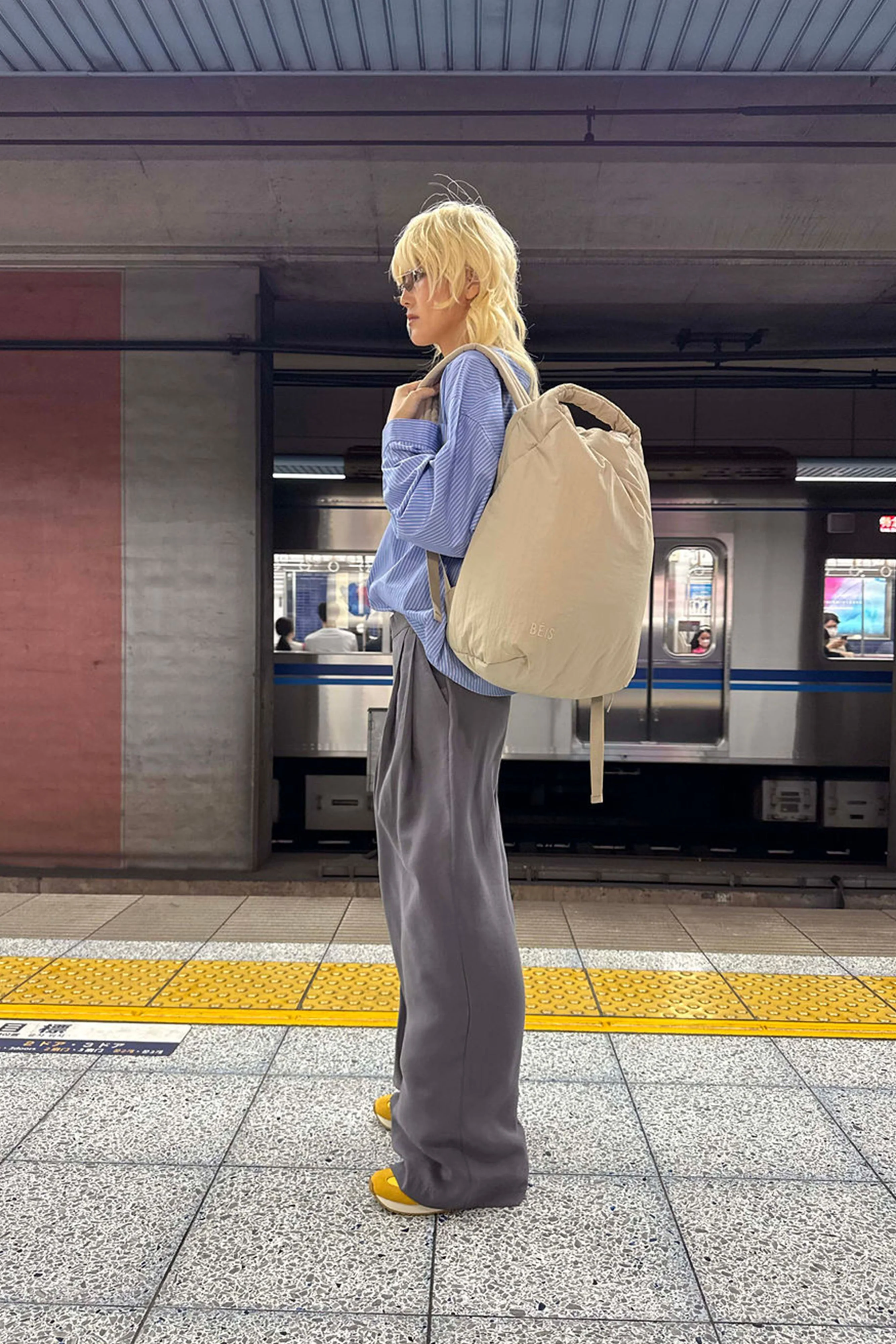 The Air Backpack in Oat