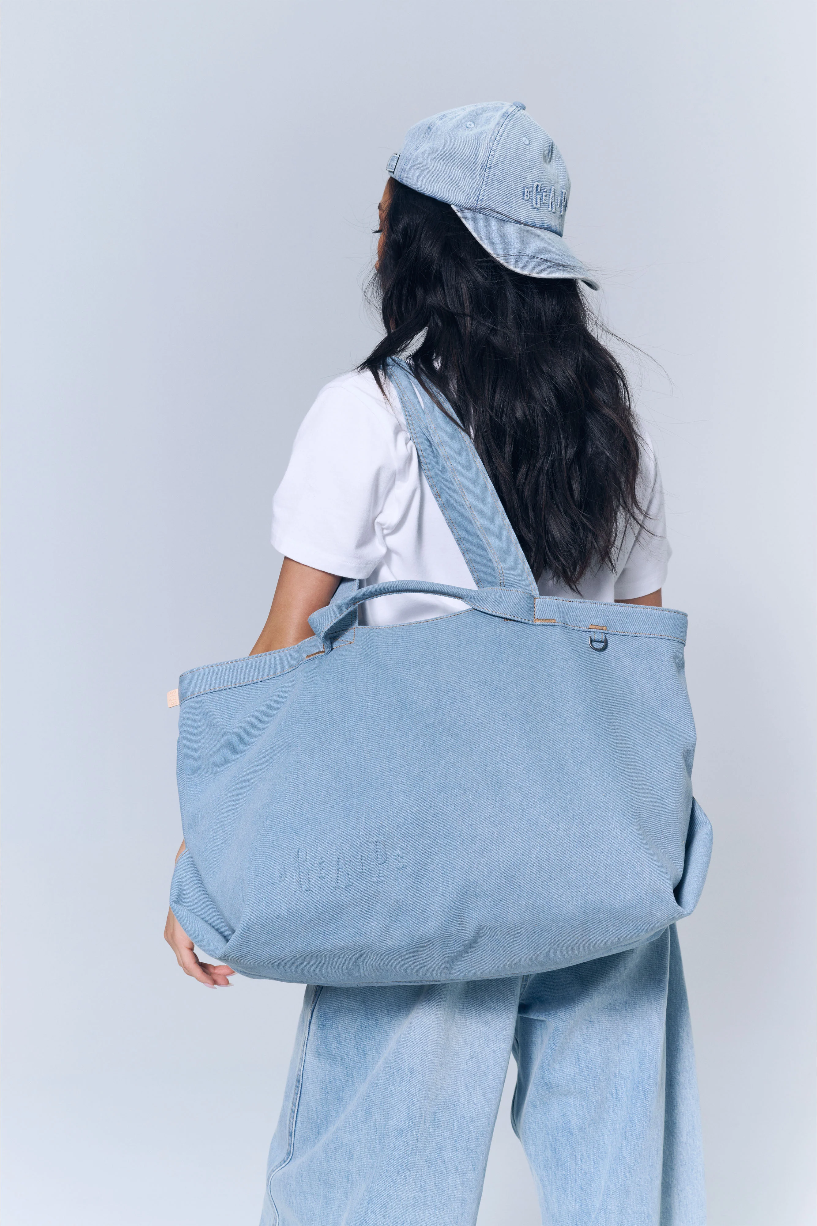 Gap x BÉIS The Travel Tote in Denim Blue