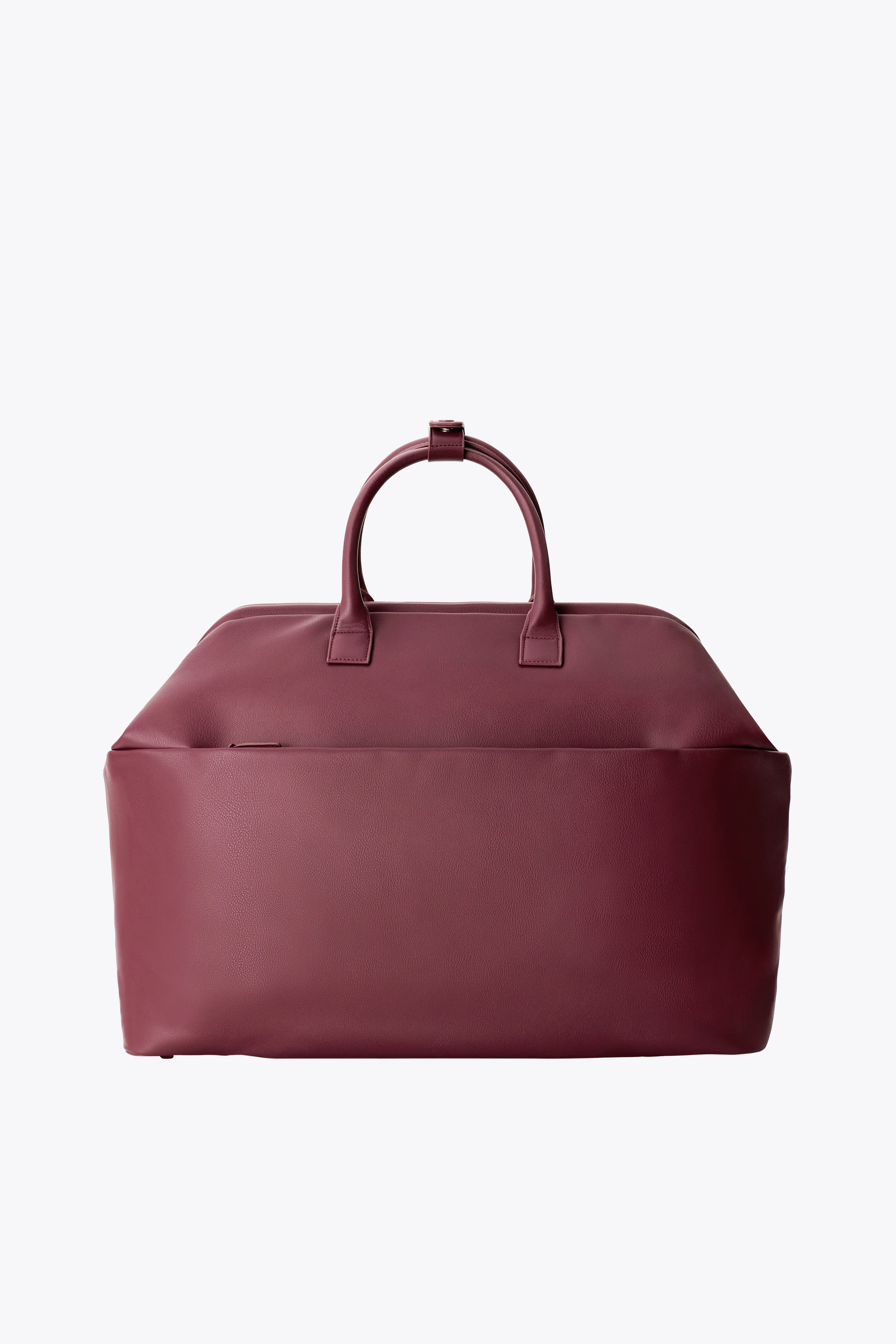 The Essential Weekender in Burgundy
