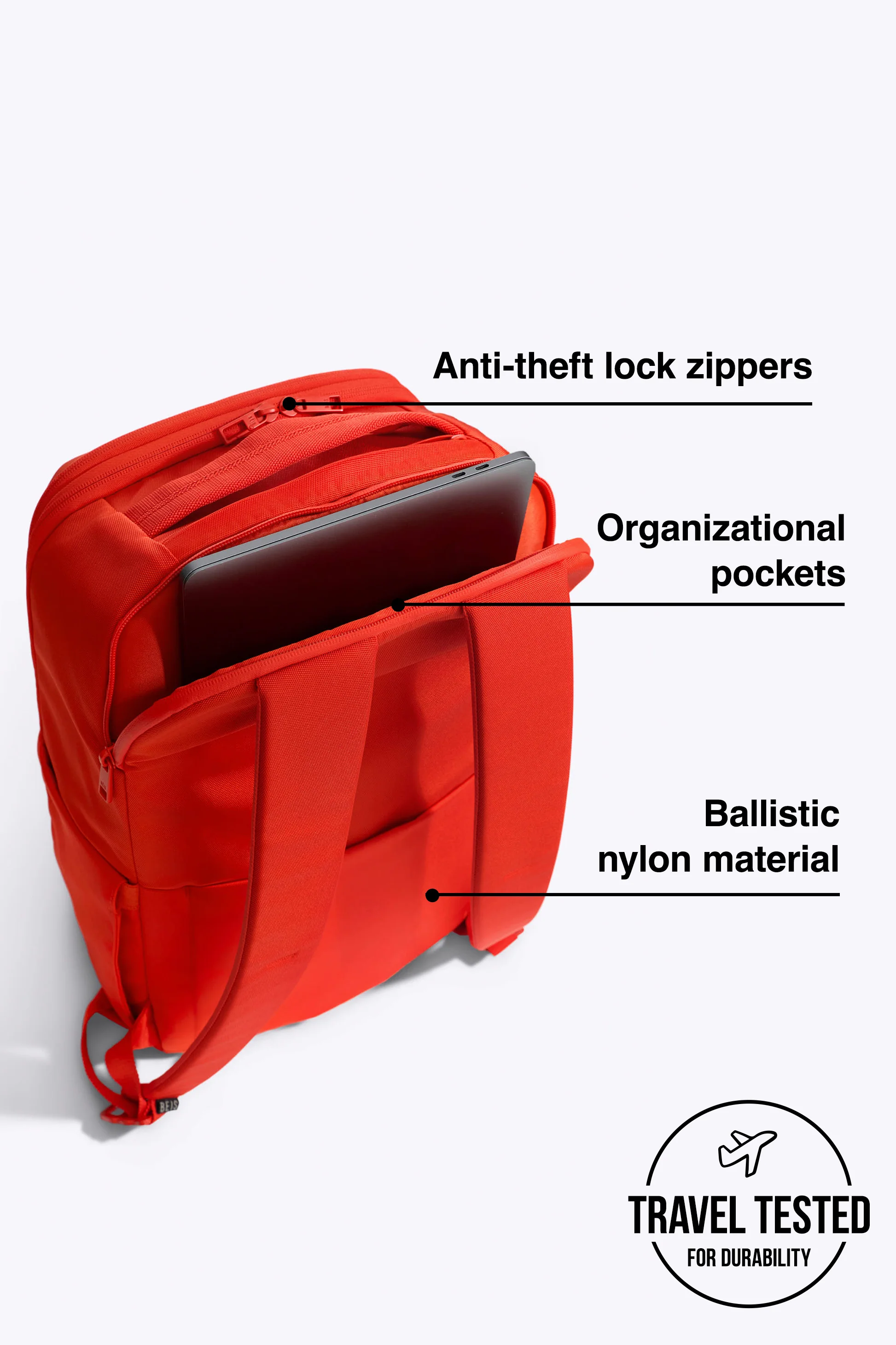 The Pro Travel Backpack in Flame