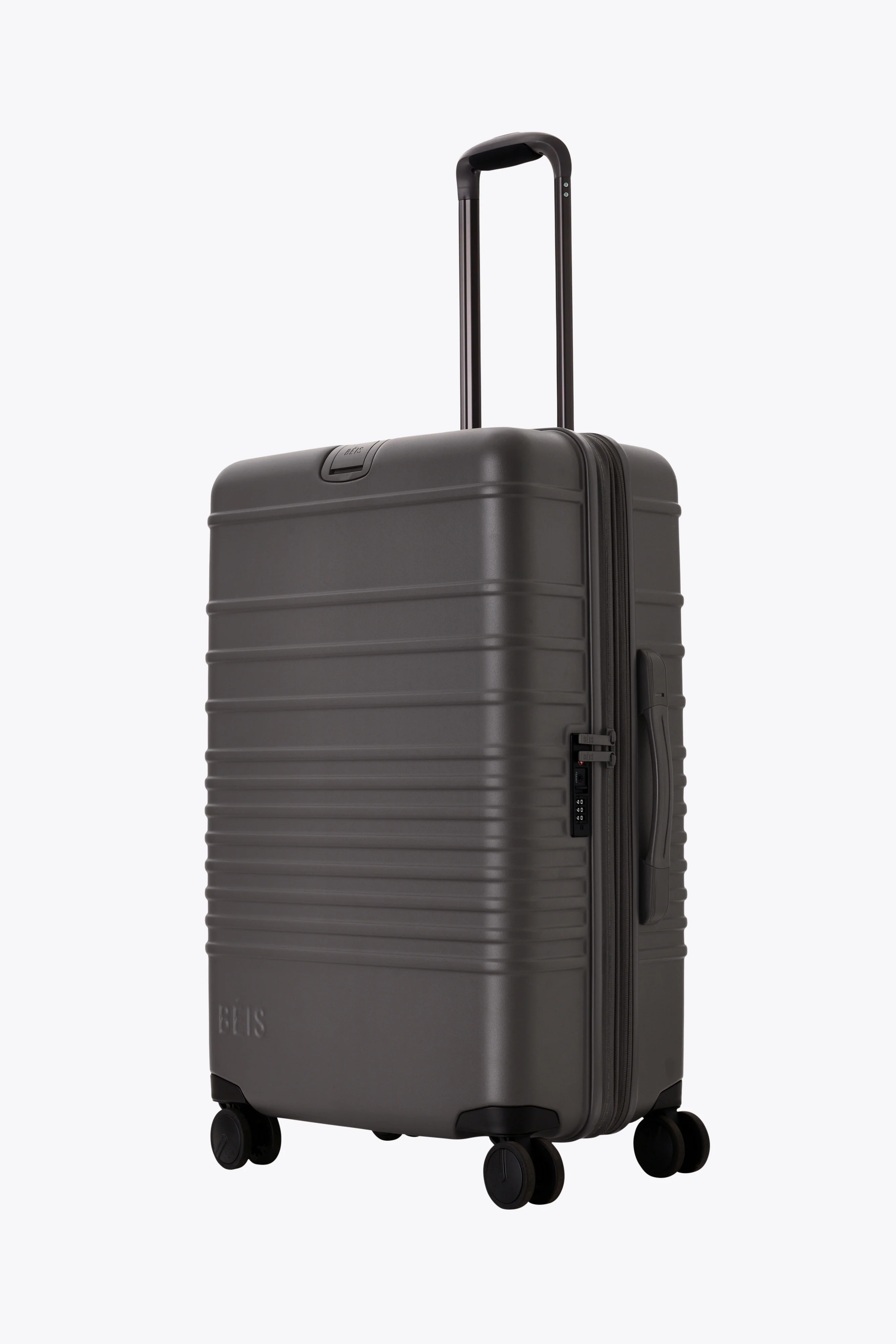 The Medium Check-In Roller in Charcoal