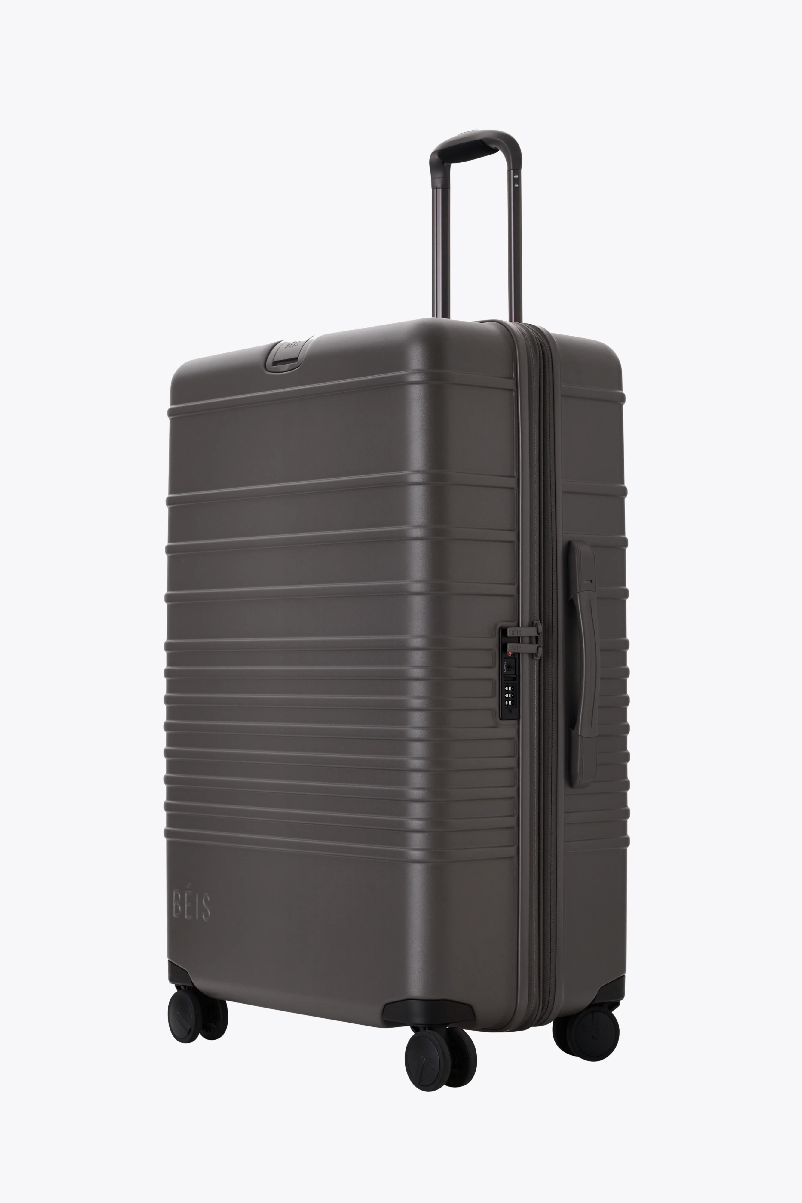 The Large Check-In Roller in Charcoal