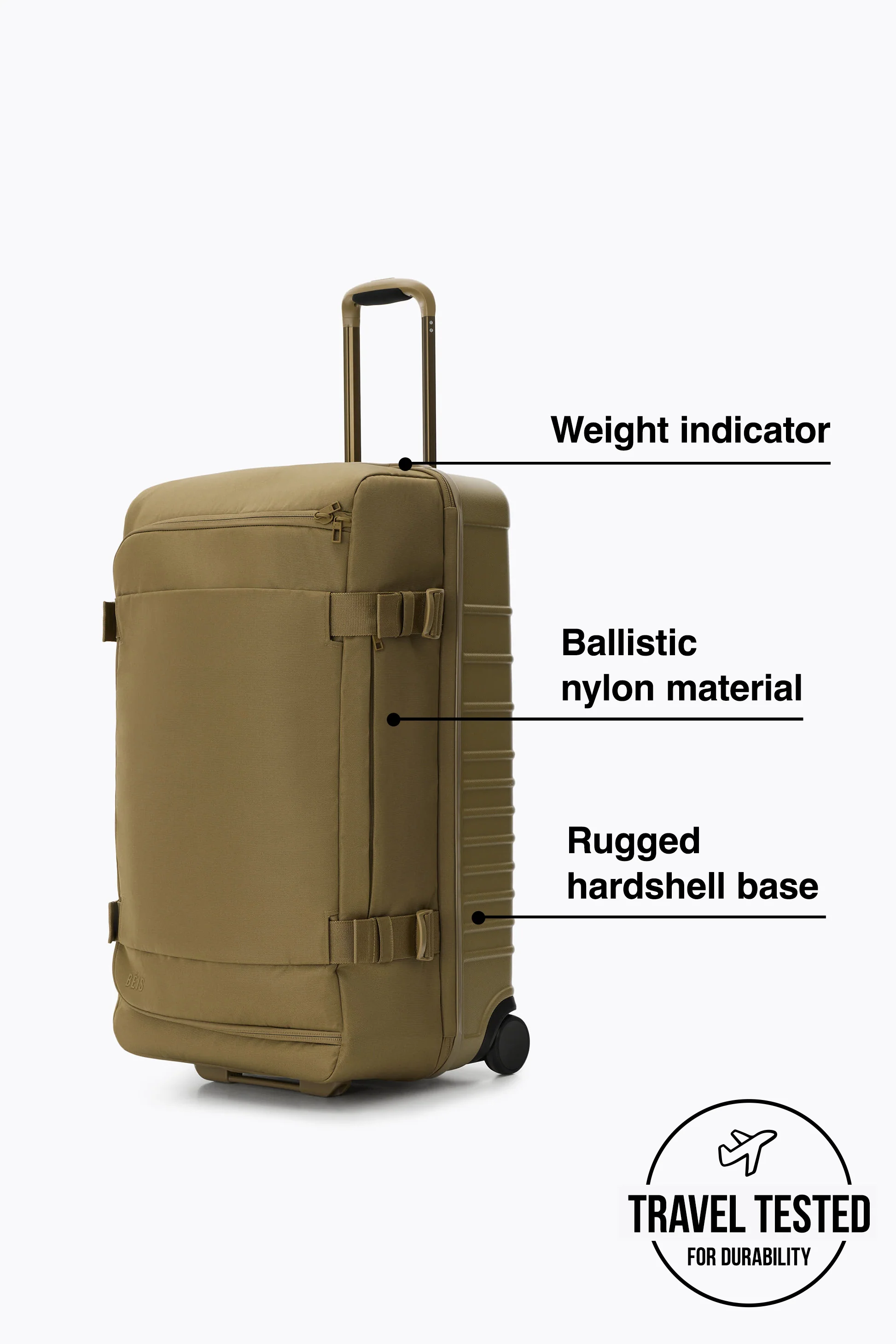 The Pro-Rolling Duffle Check-In in Khaki