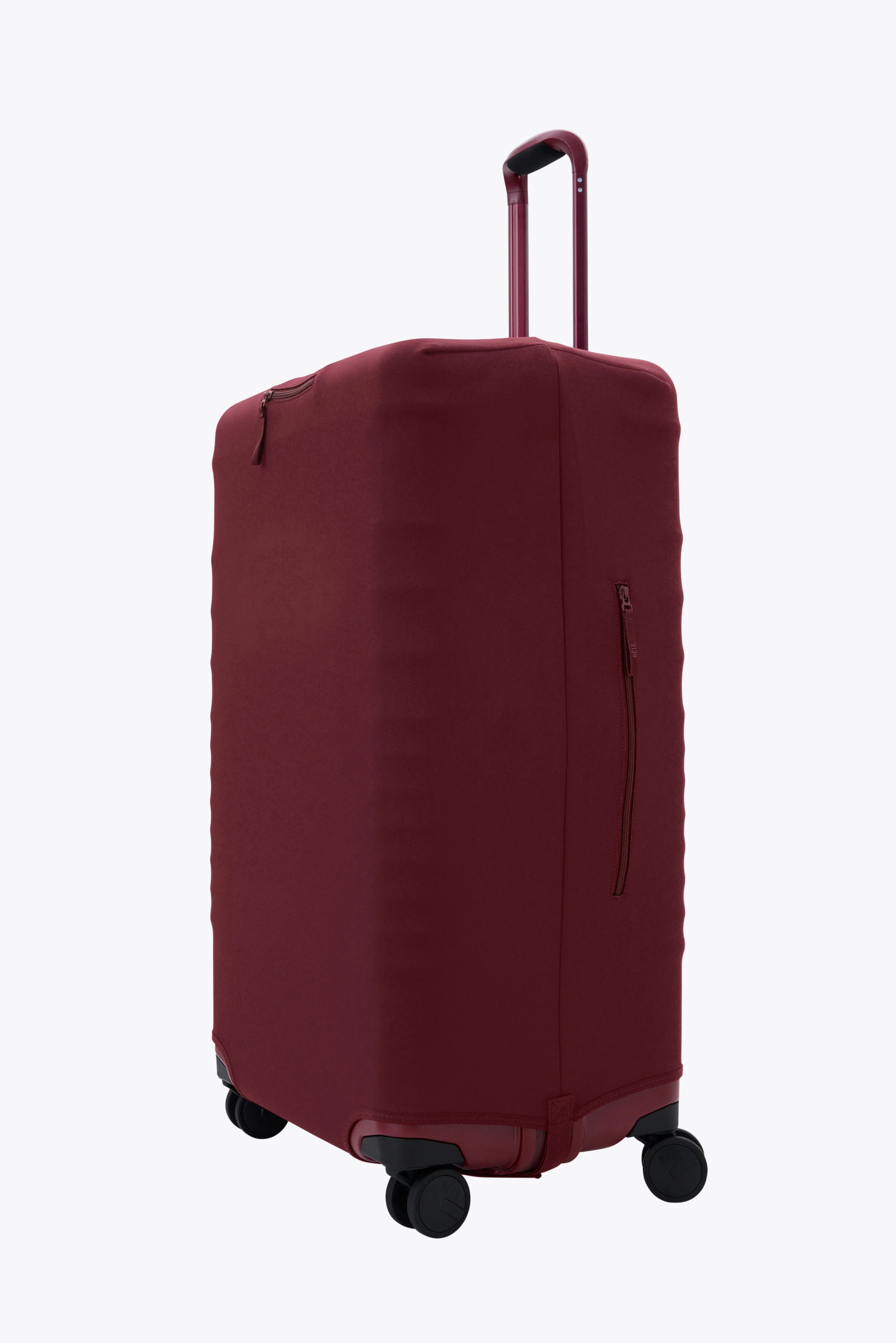 The Large Check-In Luggage Cover in Burgundy