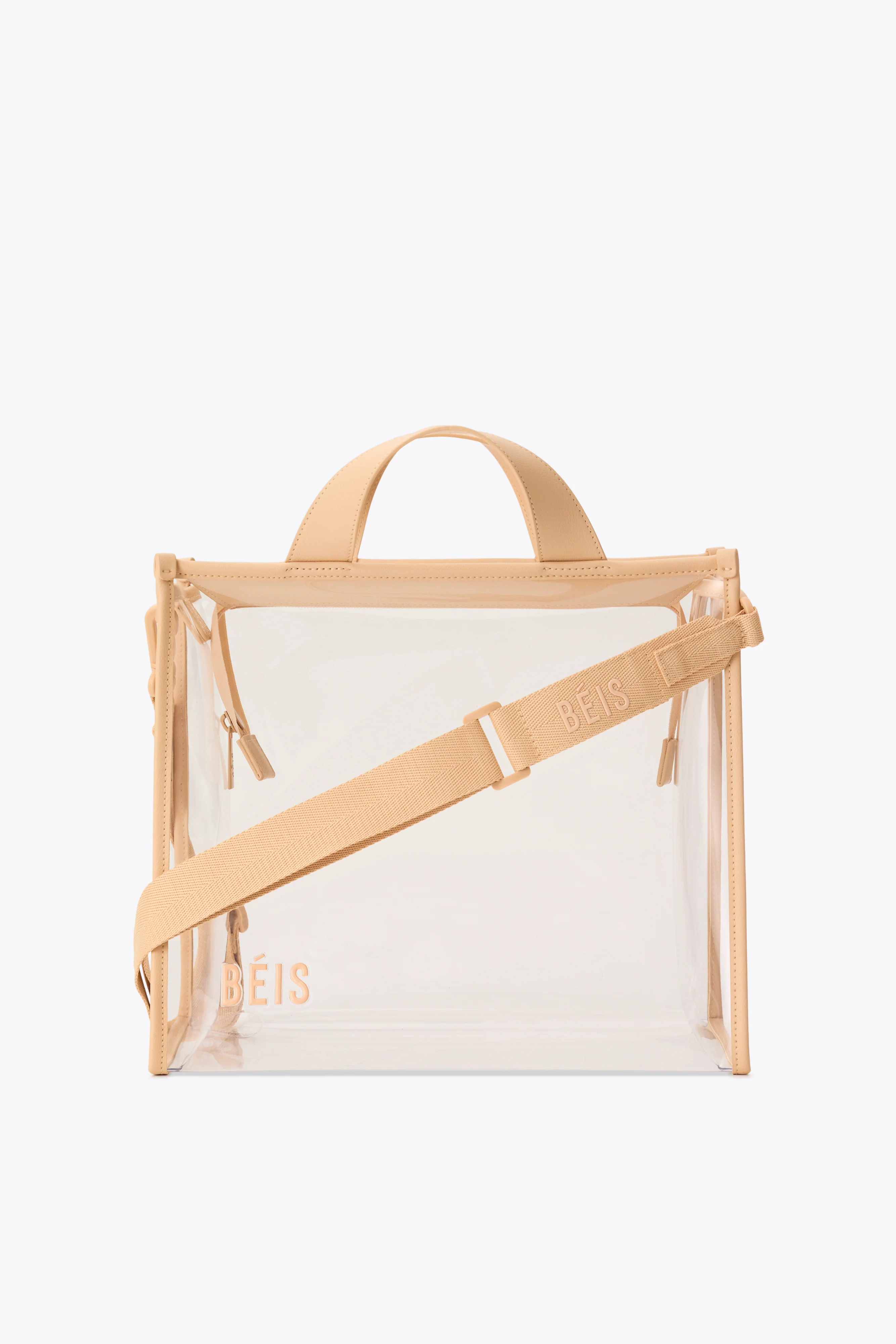 The Stadium Tote in Beige