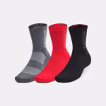 UA 3-Maker Unisex 3-Pack Mid-Crew Socks