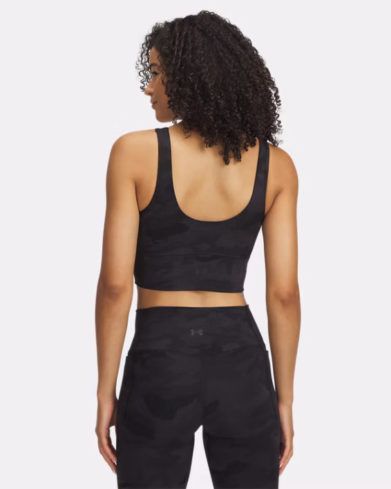 UA Meridian Fitted Printed Women's Crop Tank