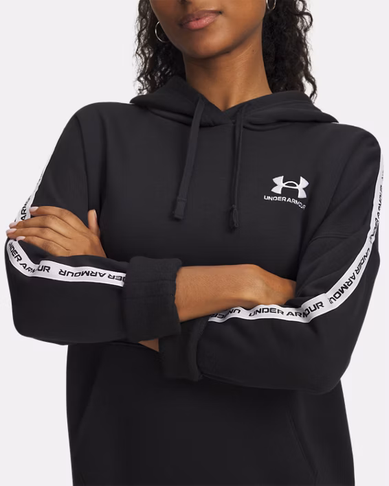 UA Icon Fleece Taped Women's Hoodie