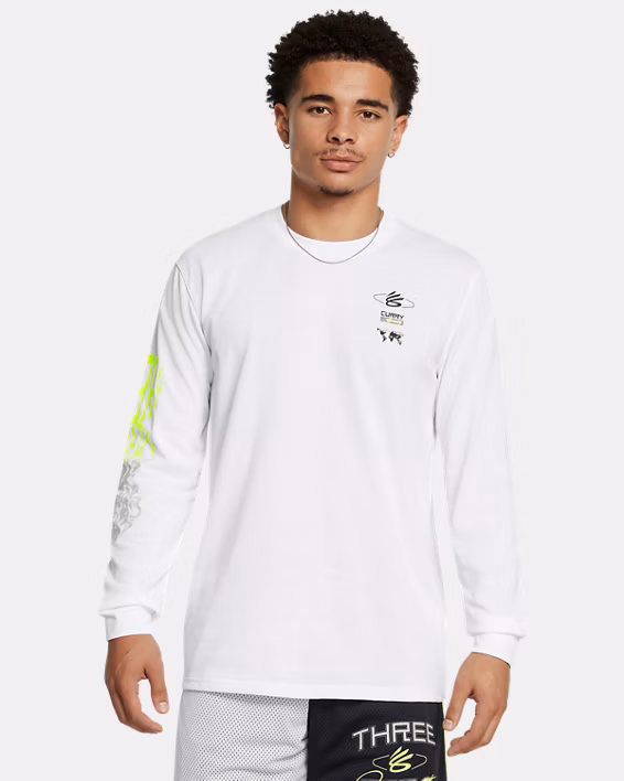 Curry Verbiage Heavyweight Men's Long Sleeve