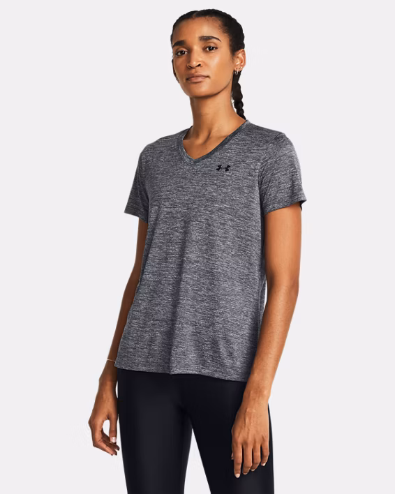 UA Tech™ Twist Women's V-Neck Short Sleeve