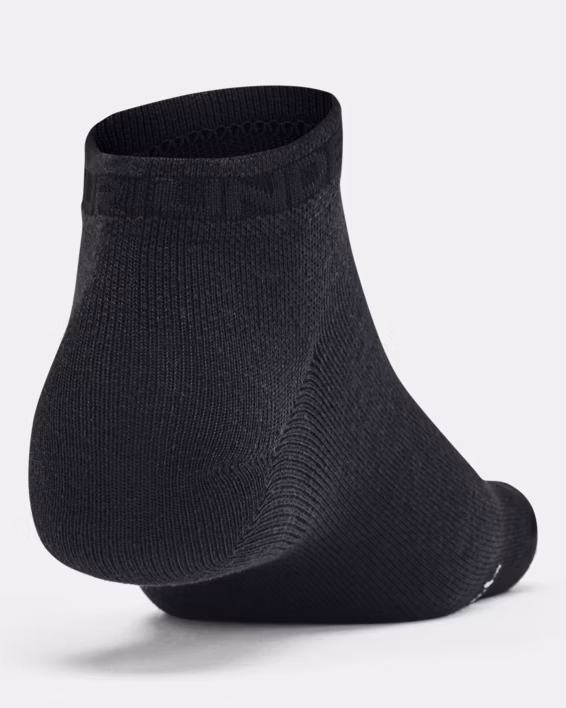 UA Essential Unisex 6-Pack Low Cut Socks