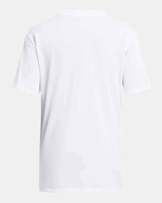 UA Heavyweight Embroidered Patch Women's Boyfriend Oversized Short Sleeve