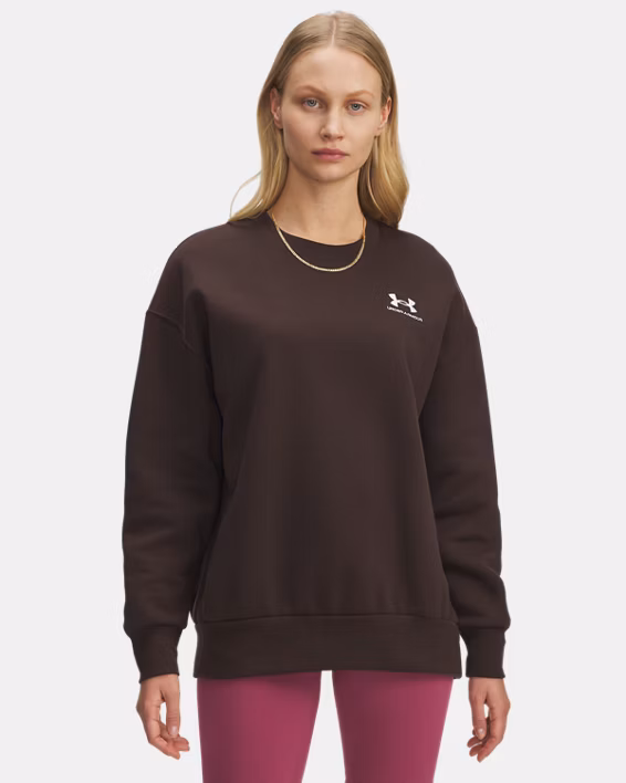 UA Icon Fleece Women's Oversized Crew