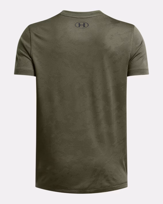 UA Tech™ Vent Jacquard Boys' Short Sleeve