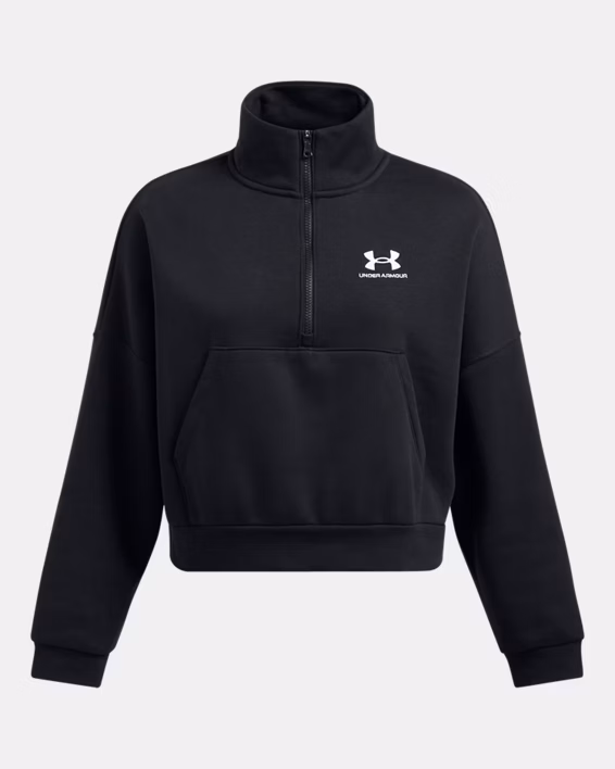 UA Icon Fleece Women's Oversized ½ Zip