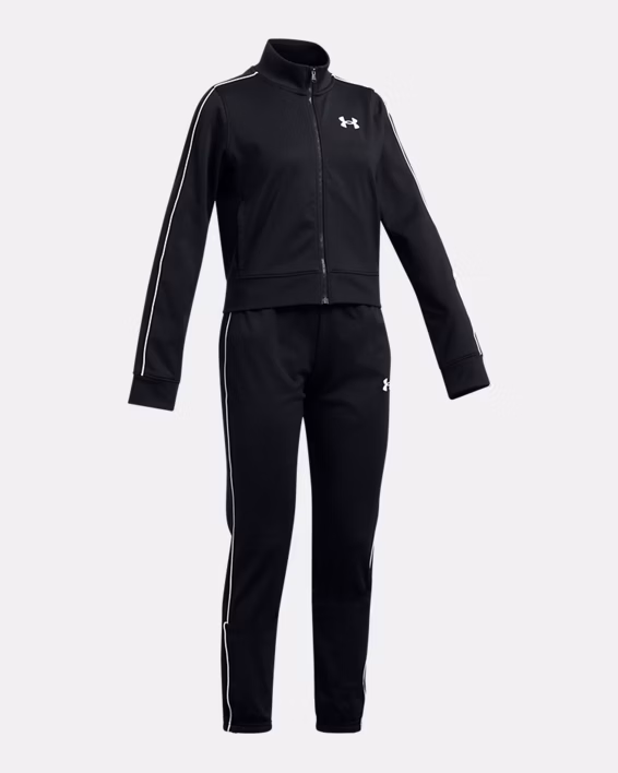 UA Icon Knit Girls' Crop Tracksuit