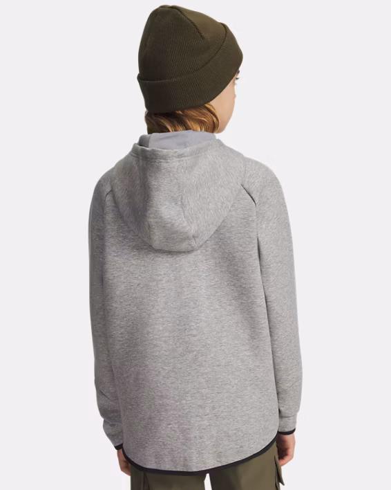 UA Unstoppable Fleece Boys' Full-Zip