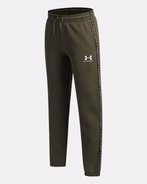 UA Icon Fleece Taping Boys' Joggers