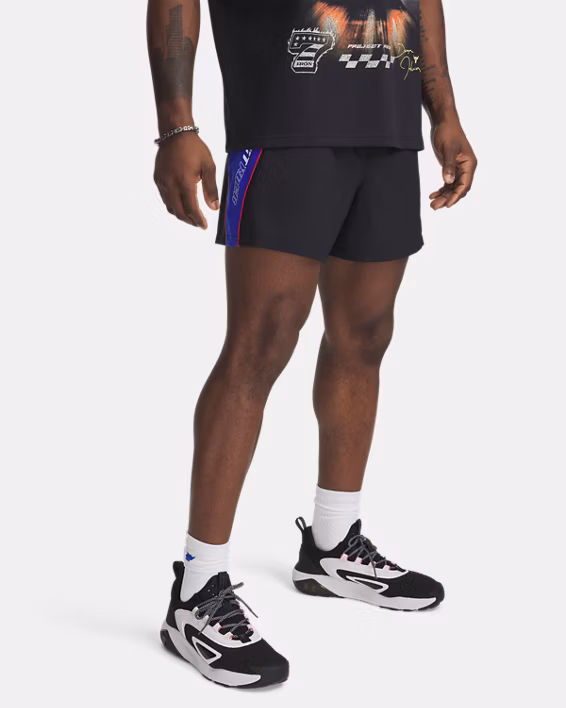 Project Rock Woven Colorblock Men's 13 cm Shorts