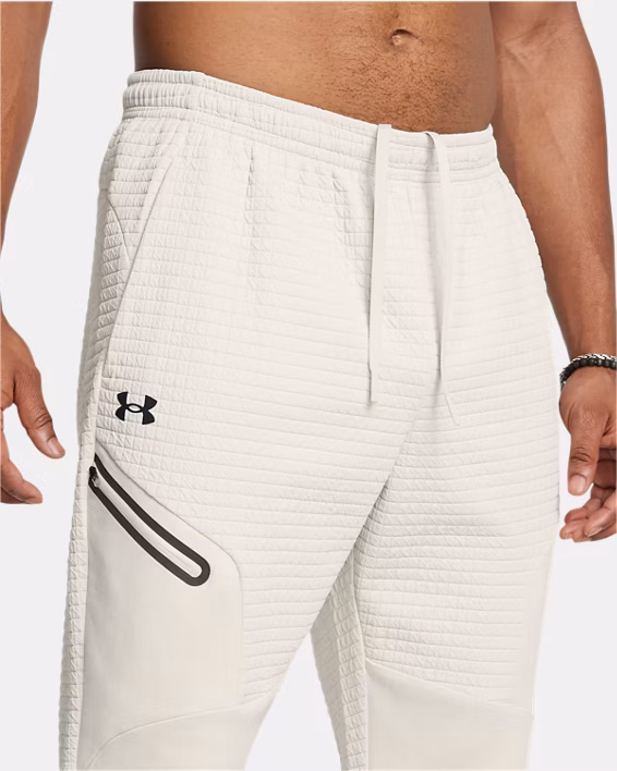 UA Unstoppable Fleece Grid Men's Joggers